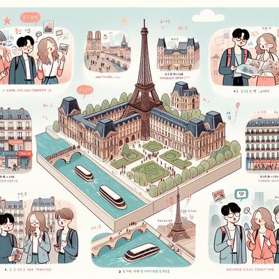 파리에서의 뚜벅이 여행, 당신의 발걸음이 완벽한 여정을 만듭니다